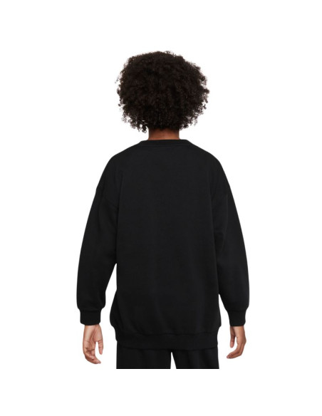 Bluza dla dzieci nike sportswear club fleece czarna fd2923 010