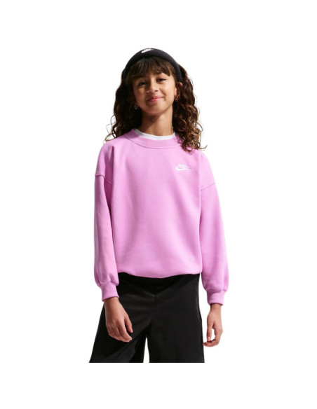 Bluza dla dzieci nike sportswear club fleece różowa fd2923 503