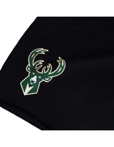 Męskie spodenki koszykarskie nba milwaukee bucks giannis antetokounmpo czarne - ek2m1bbsn-bckga