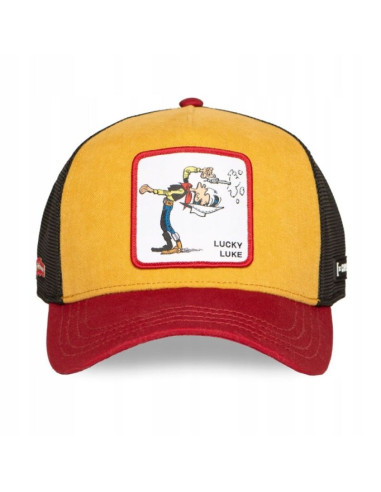 Czapka z daszkiem capslab lucky luke multicolor trucker - cl/lck2/1/pct/cow