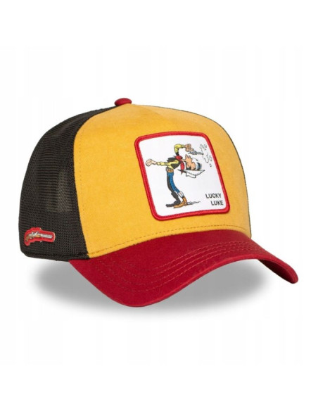 Czapka z daszkiem capslab lucky luke multicolor trucker - cl/lck2/1/pct/cow