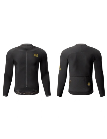 Kurtka rowerowa rockbros ydwt020 diamond jesień/zima rozmiar m - czarna