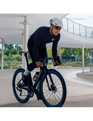 Kurtka rowerowa rockbros ydwt020 diamond jesień/zima rozmiar xl - czarna