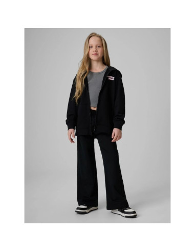 Bluza dresowa loose z kapturem dziewczęca 4f 4fjrss26tswsf2902-20s