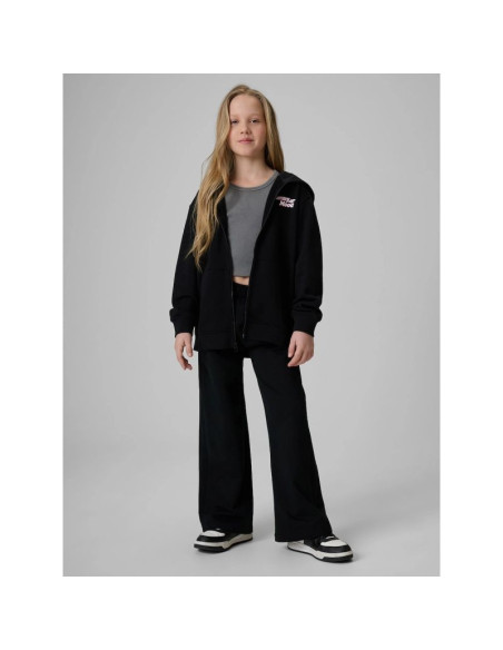 Bluza dresowa loose z kapturem dziewczęca 4f 4fjrss26tswsf2902-20s