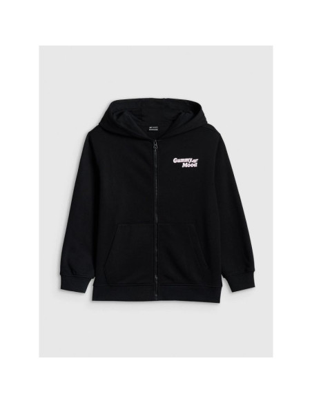 Bluza dresowa loose z kapturem dziewczęca 4f 4fjrss26tswsf2902-20s