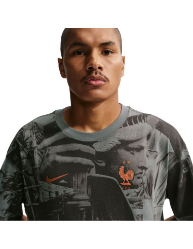 Koszulka męska nike fff iron szara iq2261 068