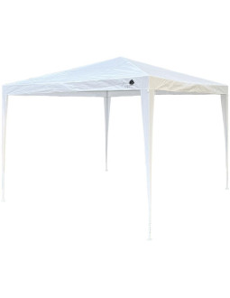 Pawilon namiot ogrodowy pe 3x3x2.45m biały saska garden 2