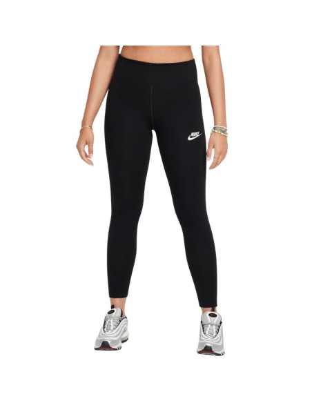 Legginsy dla dzieci nike sportswear classic czarne fz5583 010