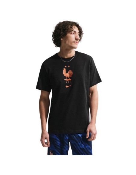 Koszulka męska nike fff soccer czarna ih2181 010