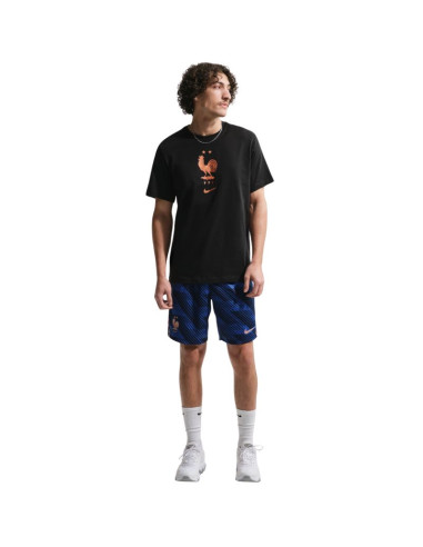 Koszulka męska nike fff soccer czarna ih2181 010