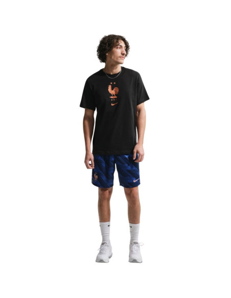 Koszulka męska nike fff soccer czarna ih2181 010