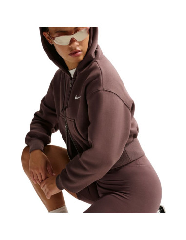 Spodenki damskie nike sportswear classics brązowe dv7797 502