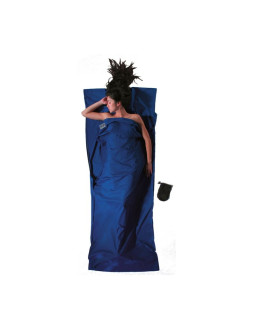 Wkładka do śpiwora cocoon travelsheet cotton, ultramarine blue