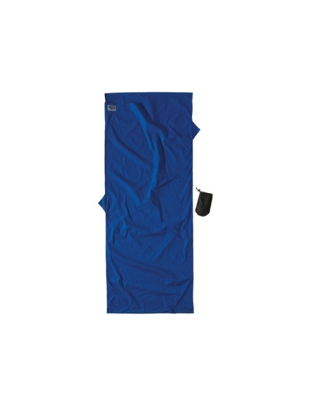 Wkładka do śpiwora cocoon travelsheet cotton, ultramarine blue