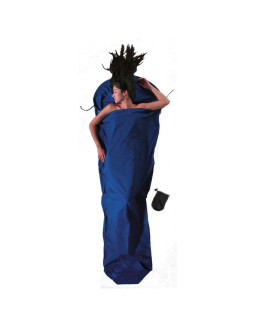 Wkładka do śpiwora cocoon mummyliner cotton, ultramarine blue