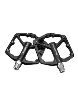 Zestaw pedałów rowerowych rockbros k203-bk - czarny