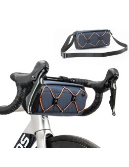 Torba rockbros 30110054002 rowerowa na kierownicę 2,2 l - niebieska 2