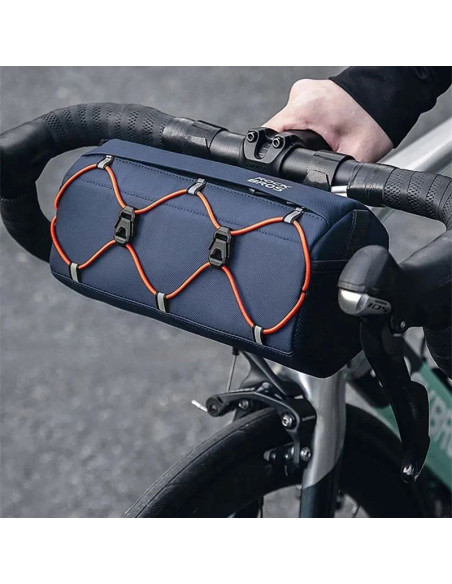 Torba rockbros 30110054002 rowerowa na kierownicę 2,2 l - niebieska
