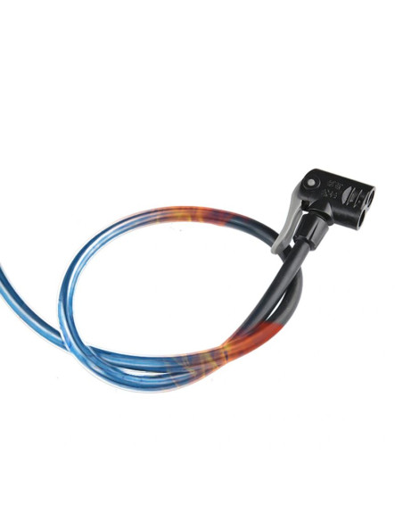 Pompka podłogowa rockbros gp6532b z manometrem - czarno-pomarańczowa