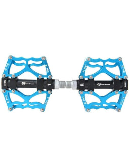 Zestaw pedałów rowerowych rockbros jt201012lbl - niebieski 2