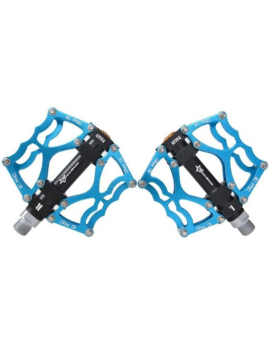 Zestaw pedałów rowerowych rockbros jt201012lbl - niebieski