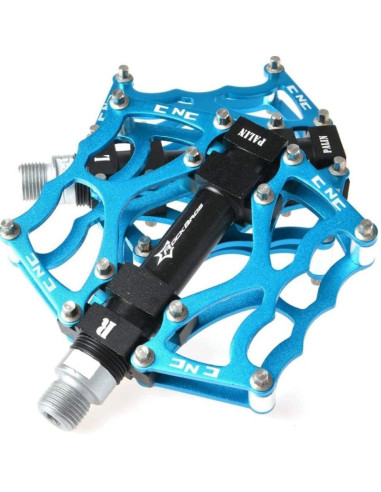 Zestaw pedałów rowerowych rockbros jt201012lbl - niebieski