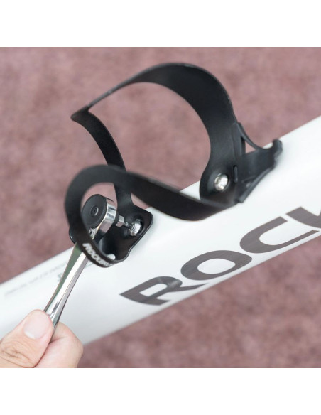 Zestaw narzędzi rowerowych rockbros z mini grzechotką i bitami - półprzezroczysty, zielony