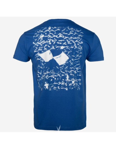 Koszulka the poznań kibice niebieska m