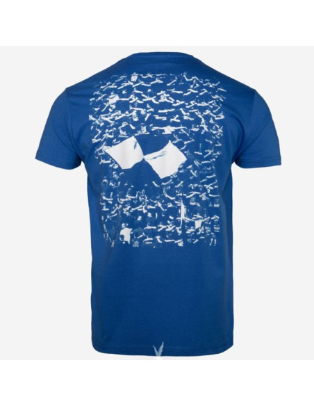 Koszulka the poznań kibice niebieska m