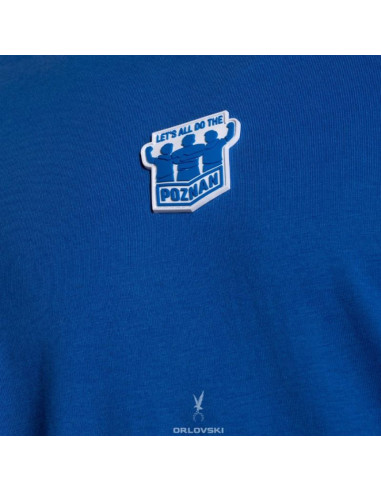 Koszulka the poznań kibice niebieska m