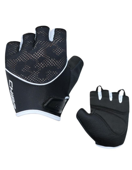 Chiba rękawiczki lady gel czarno białe m