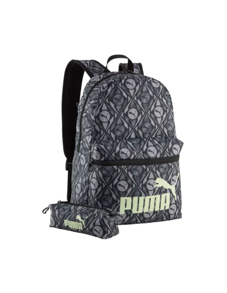 Plecak puma phase aop szaro-czarny 91733 04