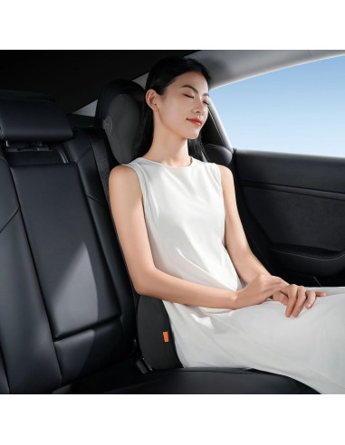 Poduszka samochodowa na zagłówek baseus comfortride - czarna