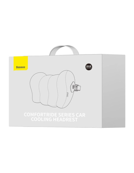 Poduszka samochodowa na zagłówek baseus comfortride - czarna