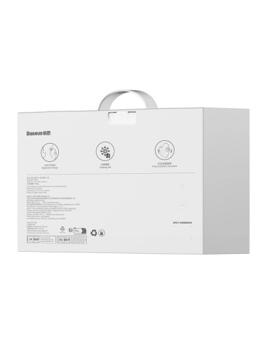 Poduszka samochodowa na zagłówek baseus comfortride - czarna