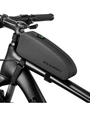 Torba rockbros as-019 rowerowa na ramę wodoodporna 1.5 l - czarna
