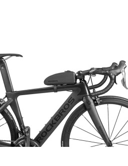 Torba rockbros as-019 rowerowa na ramę wodoodporna 1.5 l - czarna 2