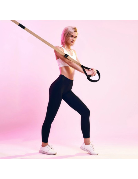 Taśmy do ćwiczeń trx wozinsky wstr-01 - khaki