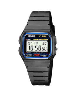 Zegarek męski casio f-91w-1yeg + box