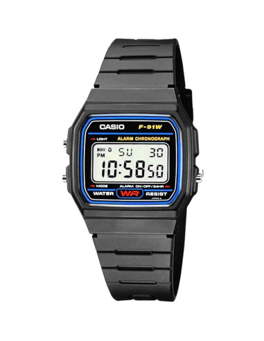 Zegarek męski casio f-91w-1yeg + box