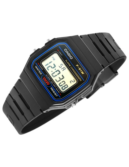Zegarek męski casio f-91w-1yeg + box