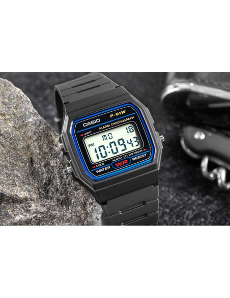 Zegarek męski casio f-91w-1yeg + box