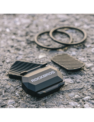 Czujnik prędkości lub kadencji 2w1 rockbros c3 ant+ / bluetooth - czarny