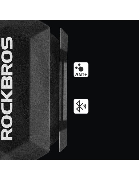 Czujnik prędkości lub kadencji 2w1 rockbros c3 ant+ / bluetooth - czarny