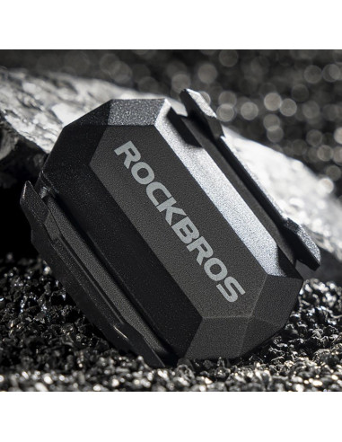 Czujnik prędkości lub kadencji 2w1 rockbros c3 ant+ / bluetooth - czarny