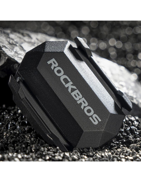 Czujnik prędkości lub kadencji 2w1 rockbros c3 ant+ / bluetooth - czarny