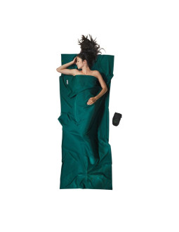 Wkładka do śpiwora cocoon travelsheet microfiber, moss green