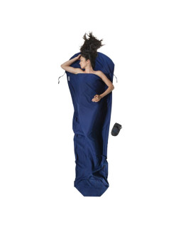 Wkładka do śpiwora cocoon mummyliner microfiber, twilight blue