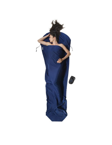 Wkładka do śpiwora cocoon mummyliner microfiber, twilight blue